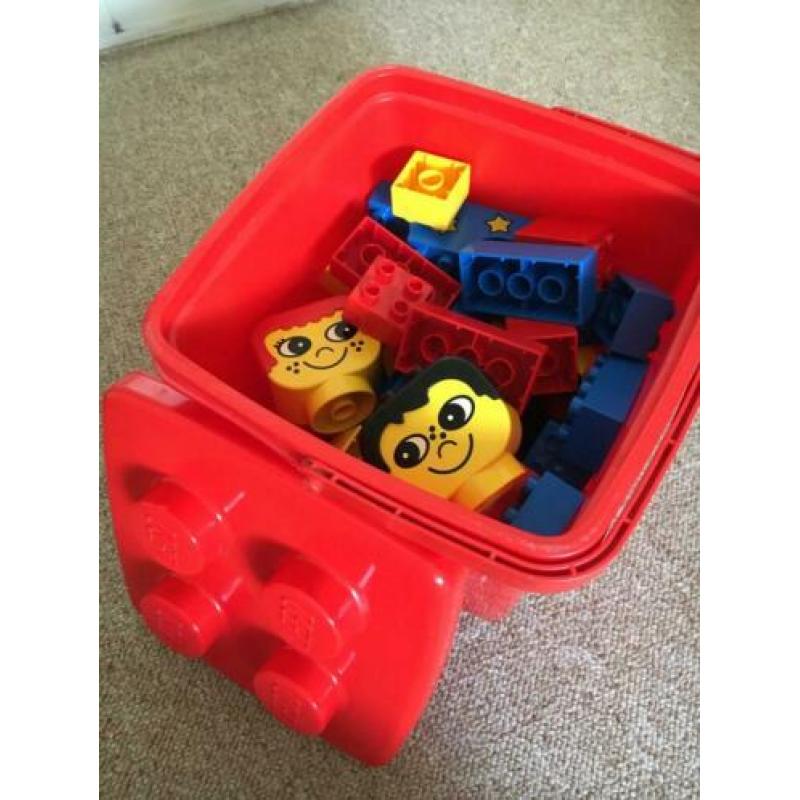 Vintage lego duplo 2387 - playtime bucket