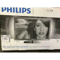 Philips Ambilight 7000 Led 40 Inch TV,Scart,Card,internet
