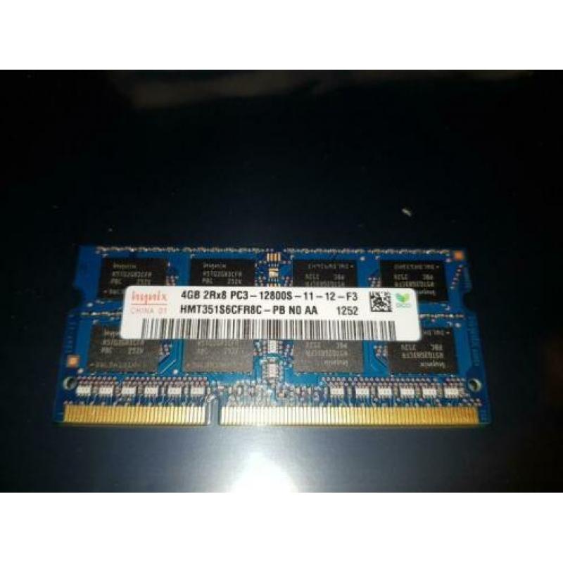 4GB DDR3 1600Mhz PC3-12800 Hynix 2RX8 Nieuw