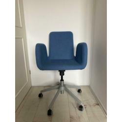 Bureaustoel blauw