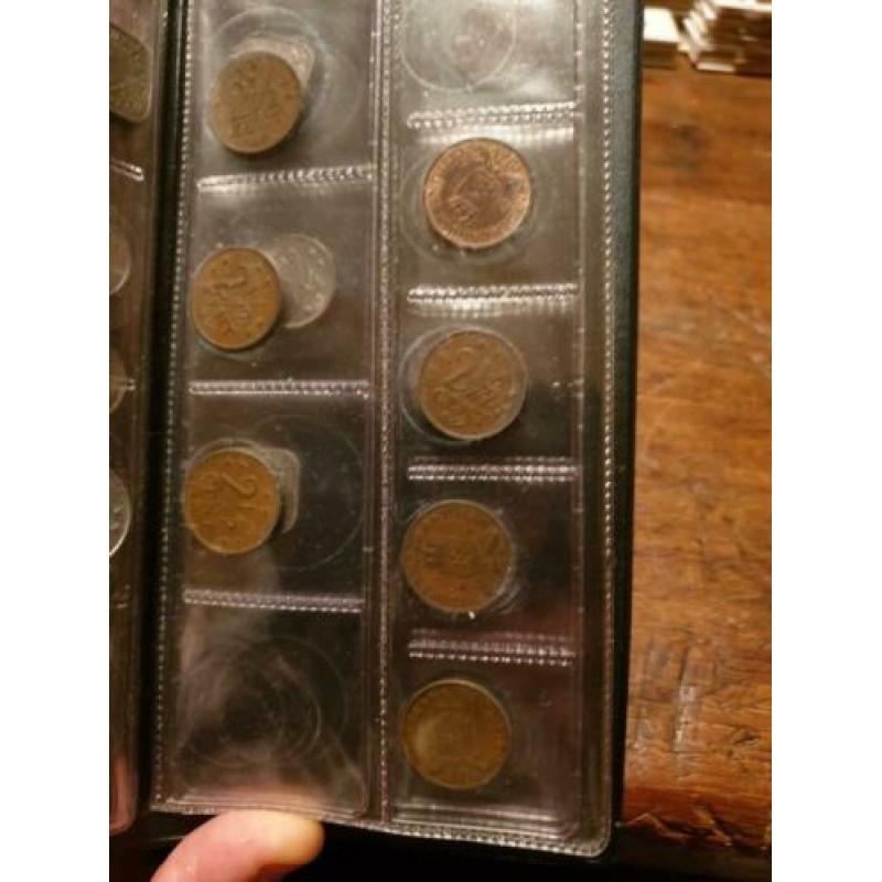 Mapje met 35 munten Nederlandse colonieen (83)