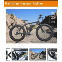 Prolithium Hammer Fatbike Elektrische fiets