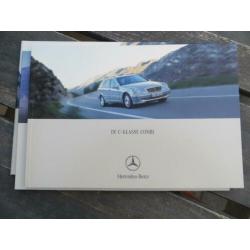 Folder Mercedes-Benz C-klasse combi W203 2001, 2002, 2003