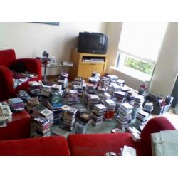 cd dvd blu ray boeken collectie 500 stuks toptitels een koop