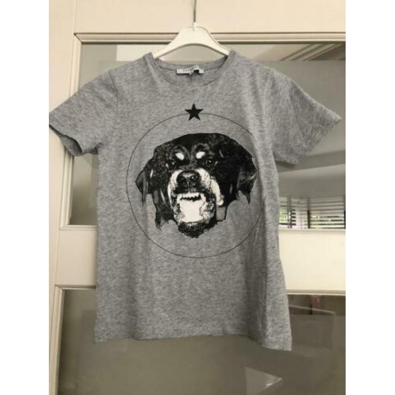 Givenchy shirt t-shirt shirtje jongens maat 152 grijs