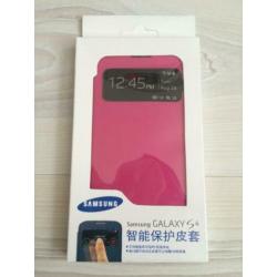 Samsung Galaxy S4 i9505 S View Flip Cover Roze
