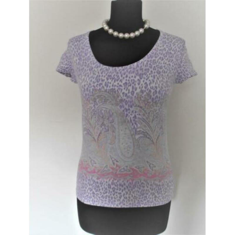 10 Feet - prachtig lila panterprint voorjaars shirt - mt 40