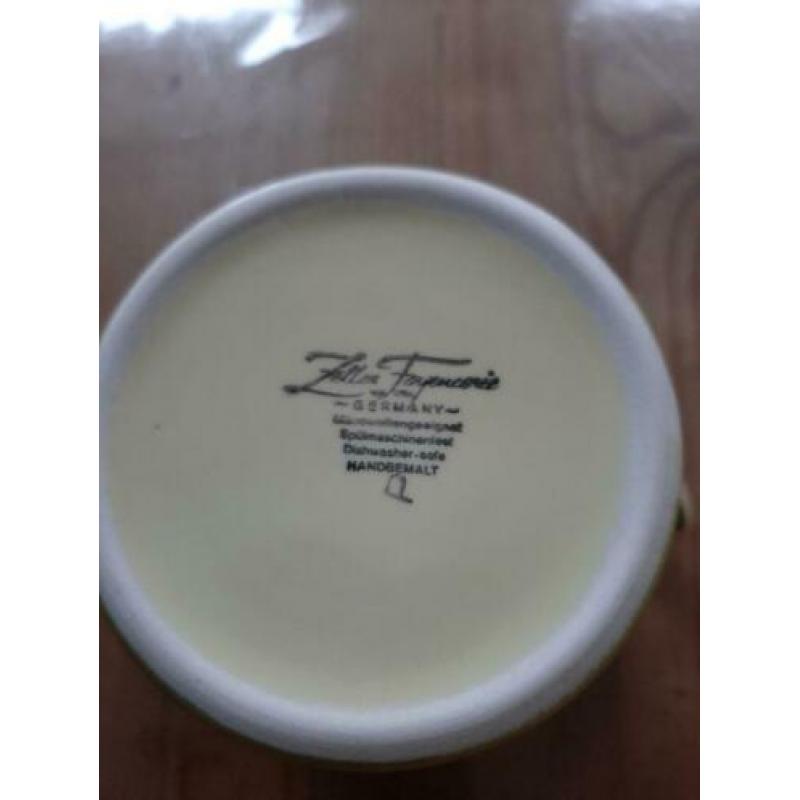 Zeller Keramik , Kip & Haan , Melk/Roomkannetje
