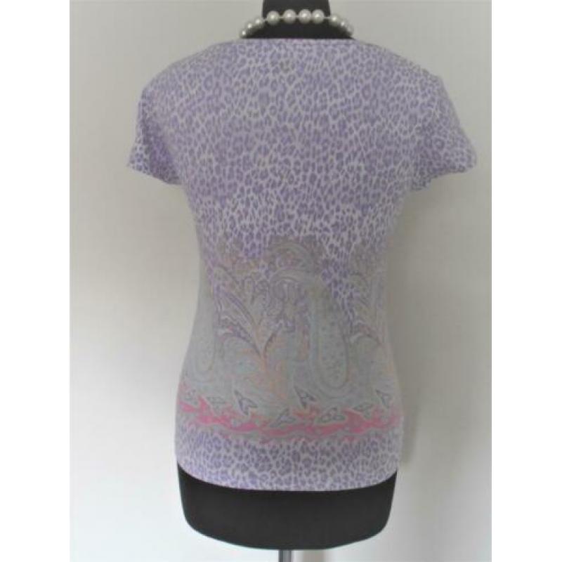 10 Feet - prachtig lila panterprint voorjaars shirt - mt 40