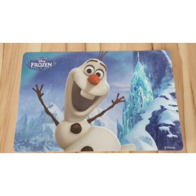 placemat Disney Frozen Anna Elsa Minions Cars Prinsessen
