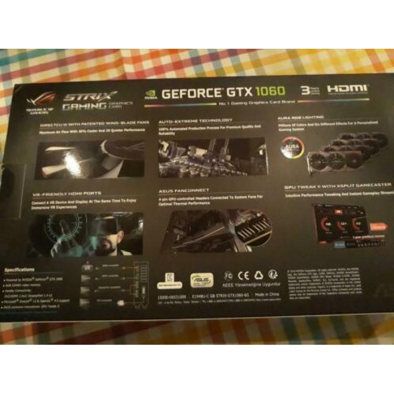 Asus ROG Strix Geforce GTX 1060