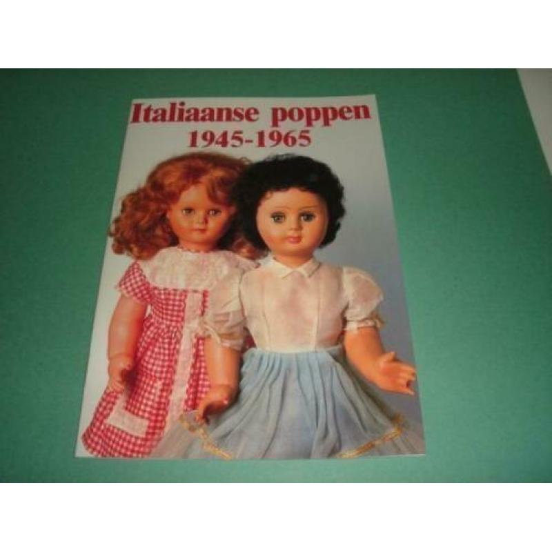 Boek Italiaanse poppen .Nieuw. periode 1945 - 1965.