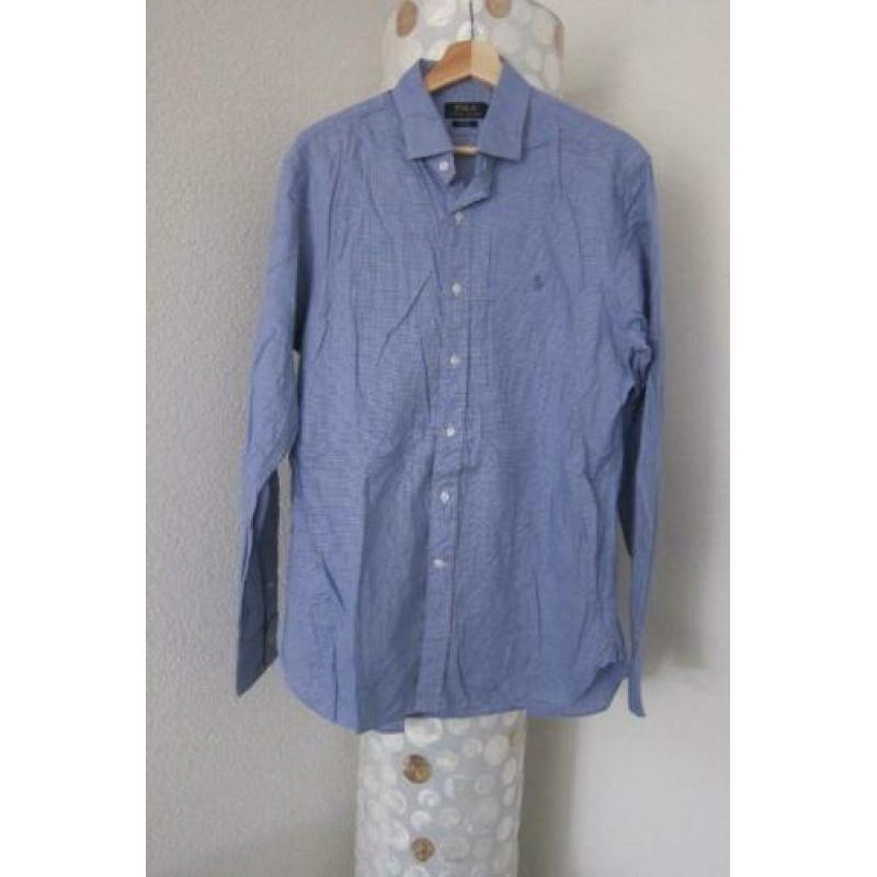 Ralph Lauren blouse overhemd paars slim fit 42