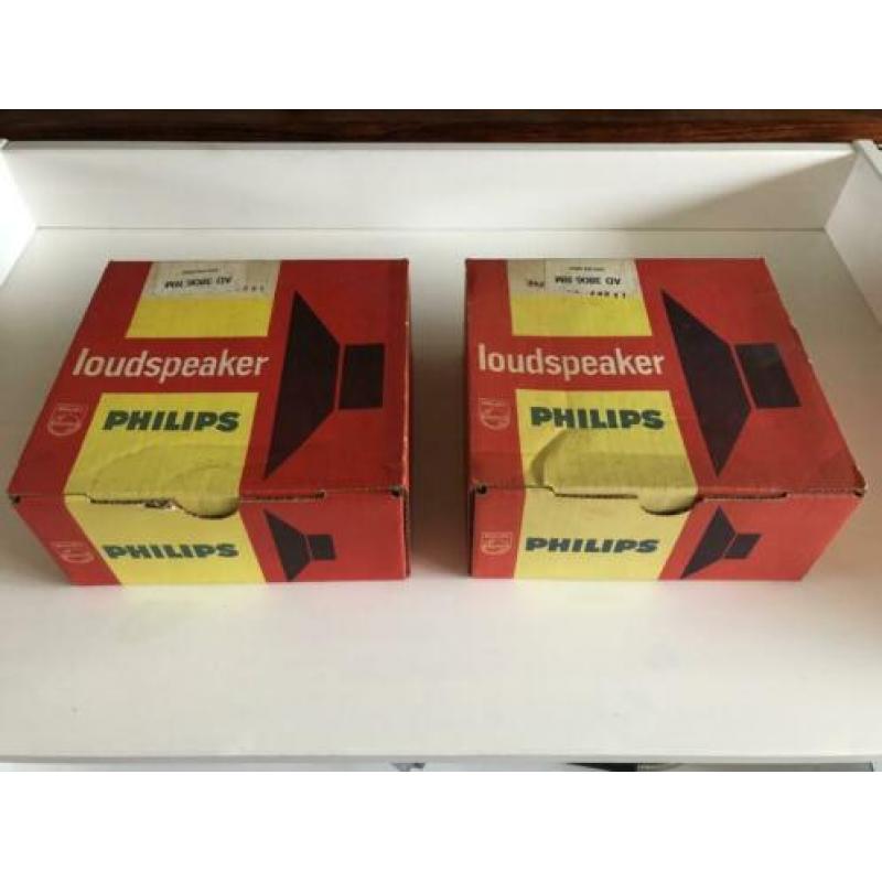 Nieuw. Phillips AD 3806 RM luidsprekers vintage breedbander
