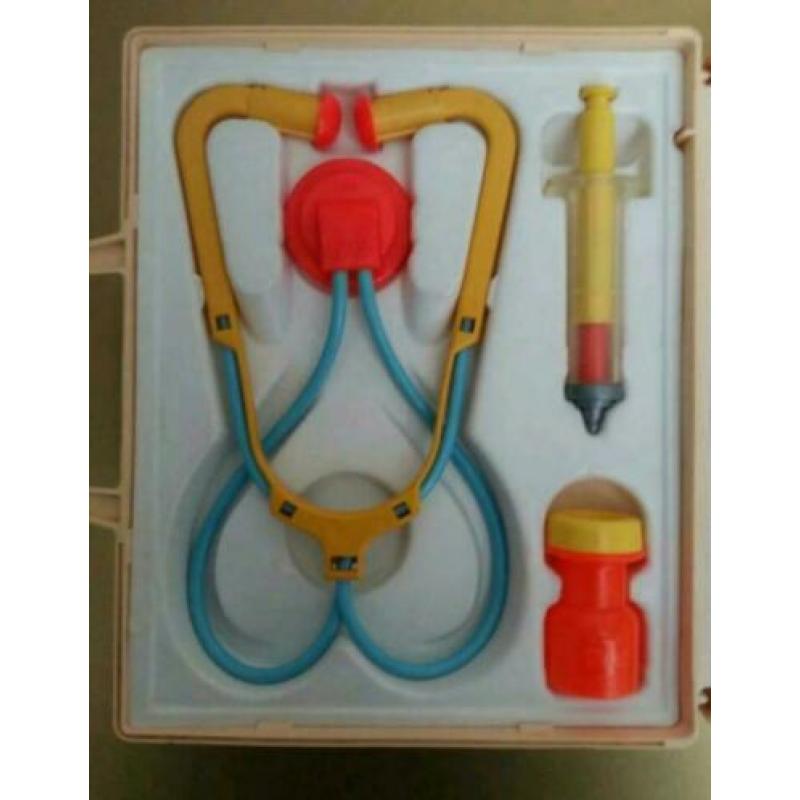 Fisher-price vintage dokterset, medical kit, jaren 70