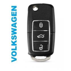 Luxe 3 knops VW sleutel behuizing Beetle Golf Passat Polo Up