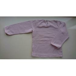 Zoet, roze shirt / truitje van Noppies, maat 86 (80)