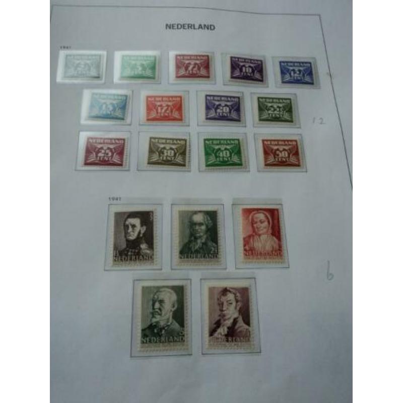 postzegels nederland 1852 tot 1944