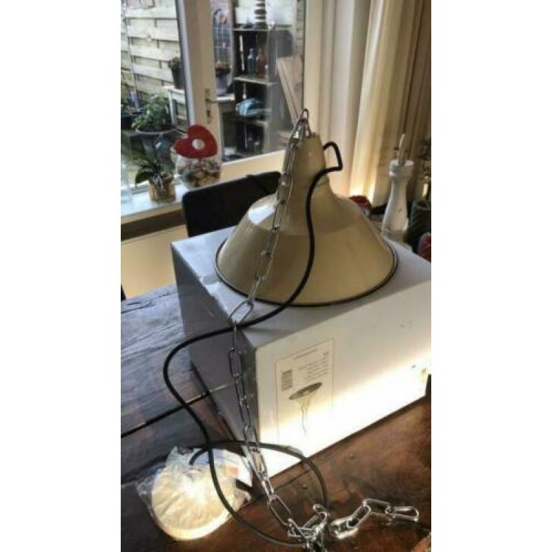 Crème kleurige hanglamp