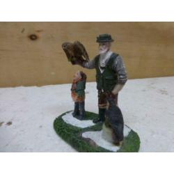 luville Jerome the falconer kerstdorp poppetjes figurines