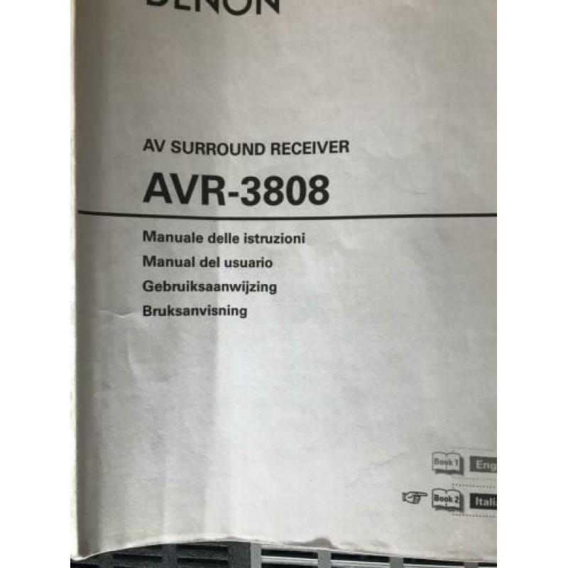Te koop : Denon receiver 3808