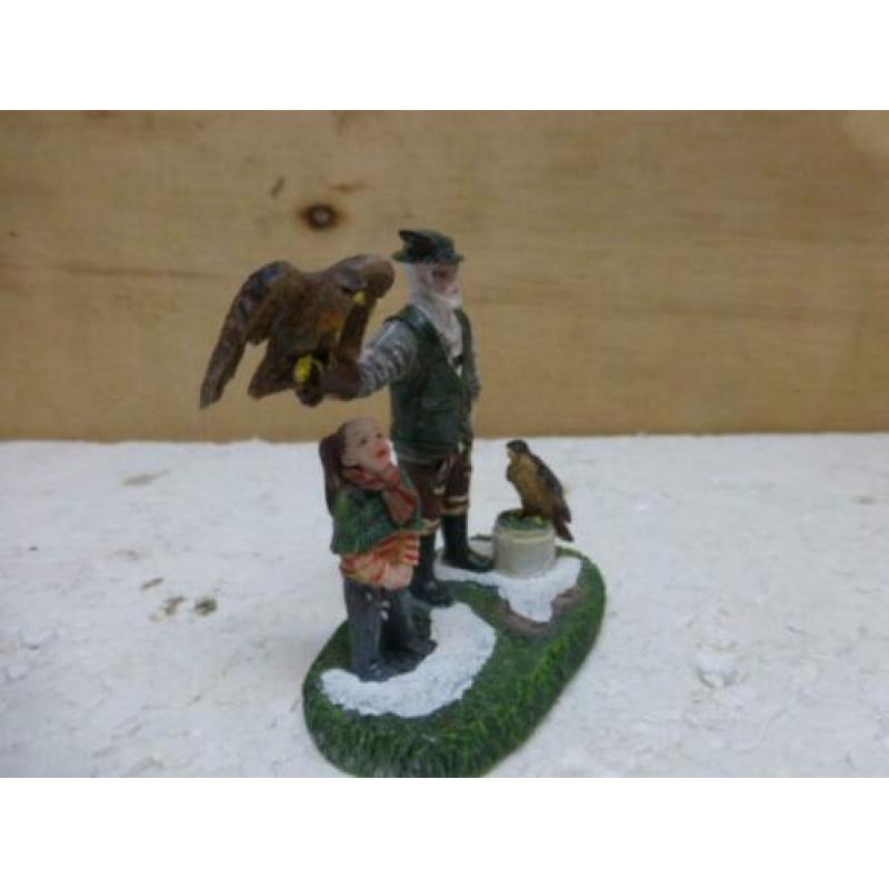 luville Jerome the falconer kerstdorp poppetjes figurines