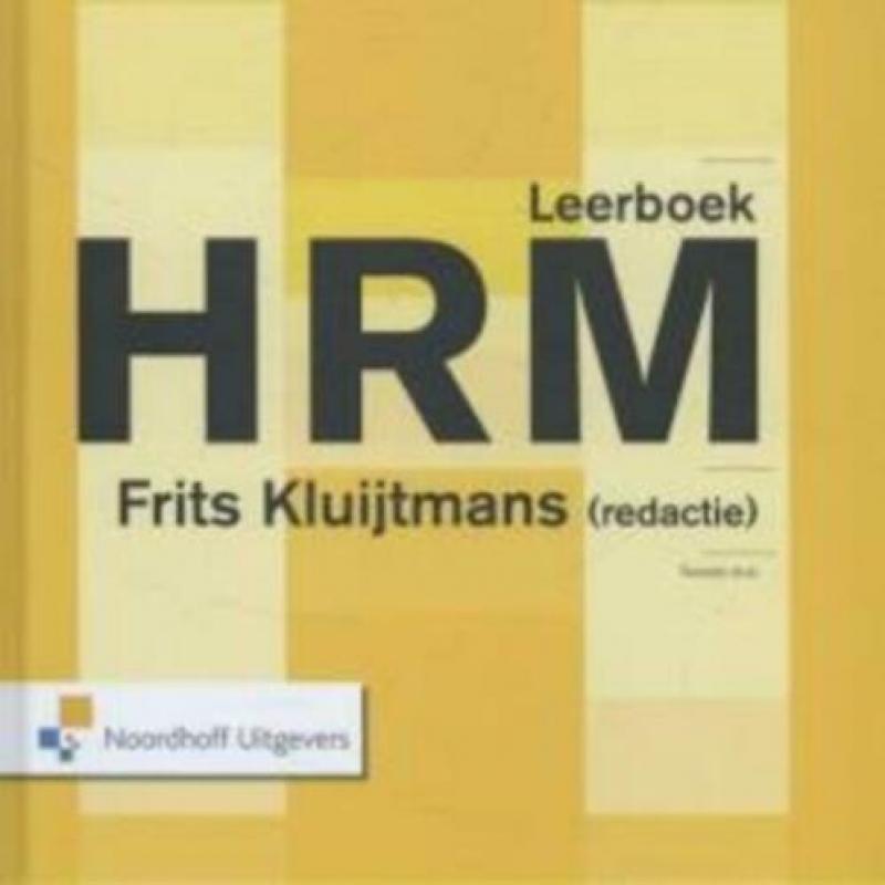 studieboeken HRM/ PBM