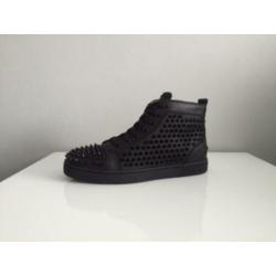 Originele Christian Louboutin Sneakers Zwart op Zwart W