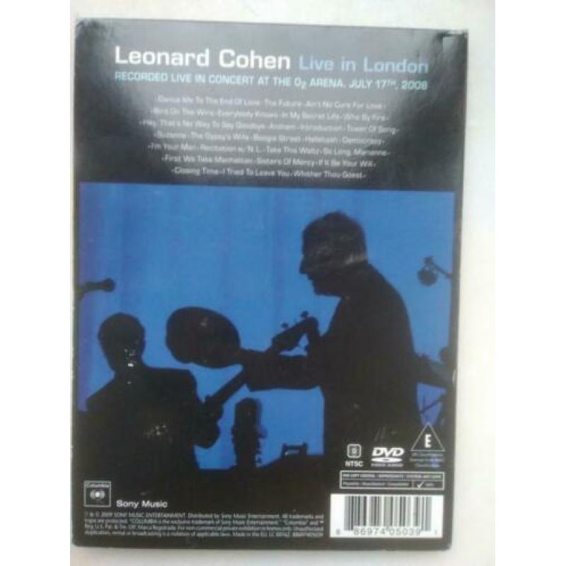Leonard cohen live in london