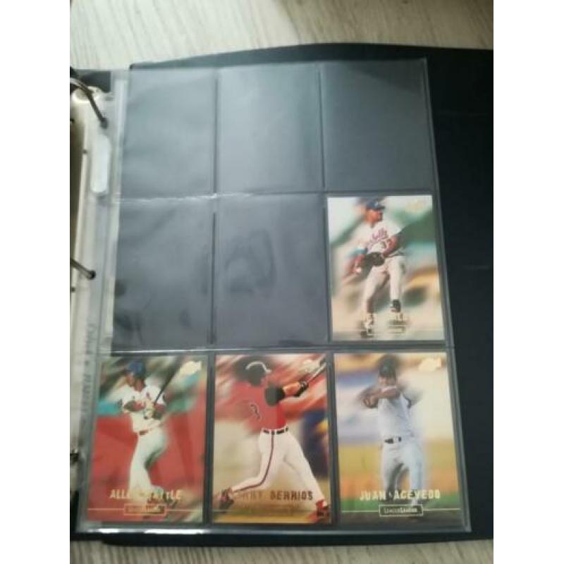 Collectie baseball trading cards, jaren 90