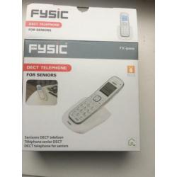 Dect telefoon senioren / ouderen Fysic FX-9000 grote toetsen