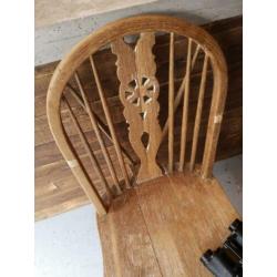/ hele oude stoel b keus brocant kinderkamer hout vintage /