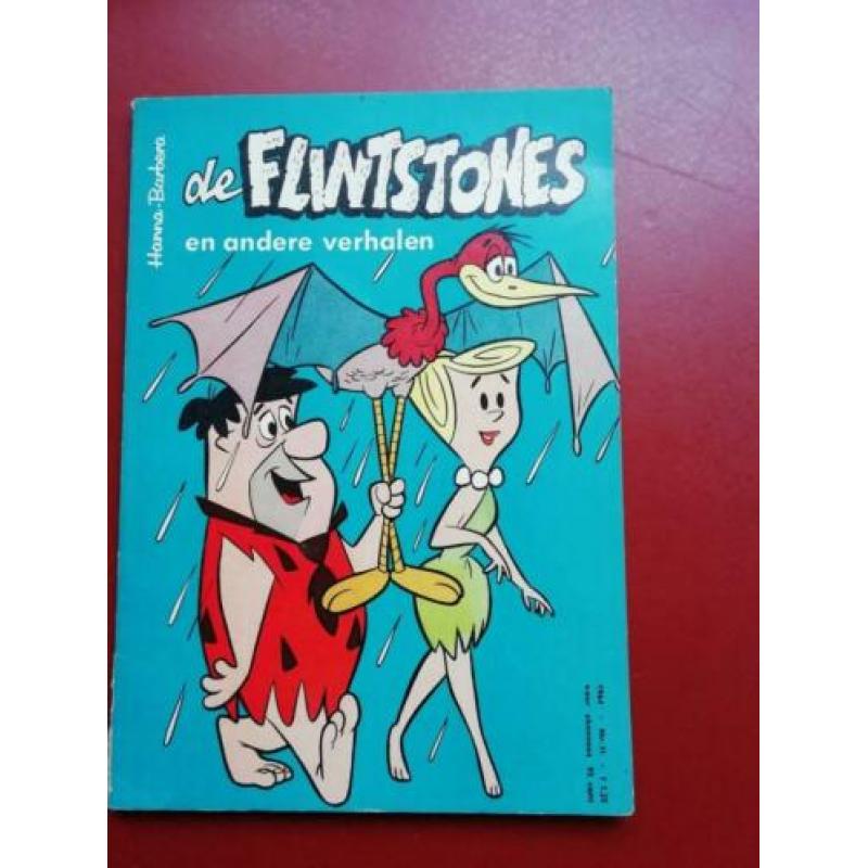4 Flintstones stripboeken uit 1964
