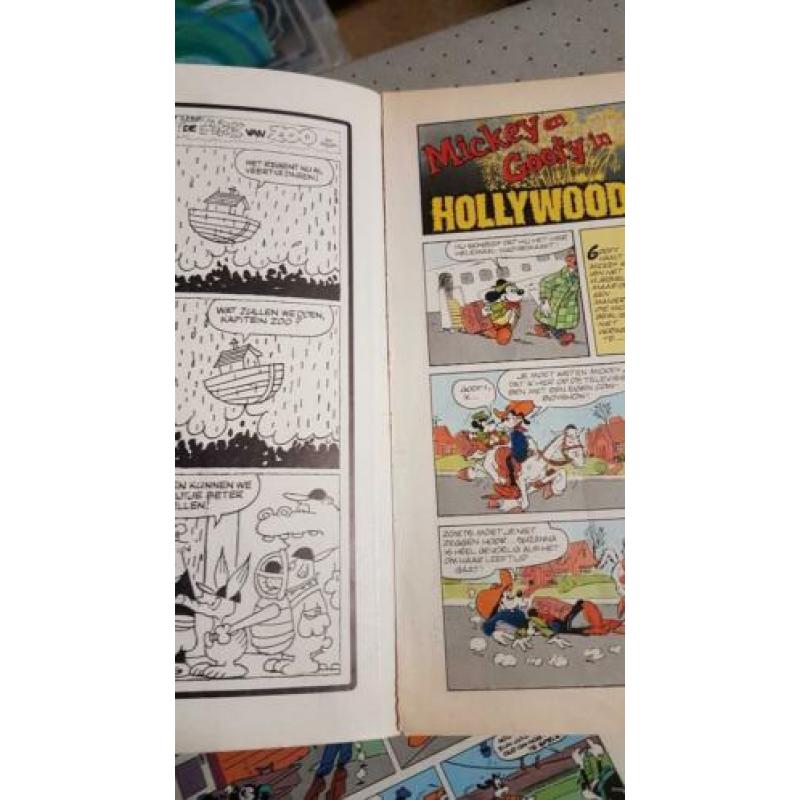 Voor de verzamelaar; 4x Mickey maandblad uit 1981 en 1x 1982