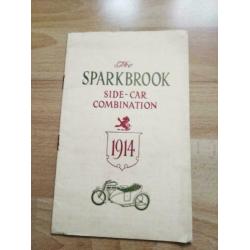 Sparkbrook 1914 motorfiets catalogus origineel