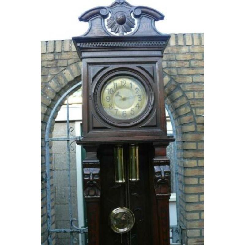 Wandklok Staande klok Antieke klokken Duitse staande klok