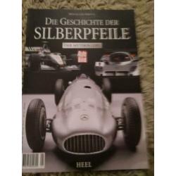 Boek geschiedenis van Mercedes-Benz zilverpijlen