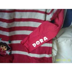 Dora jurk met pulli - maat 104 - NIEUW