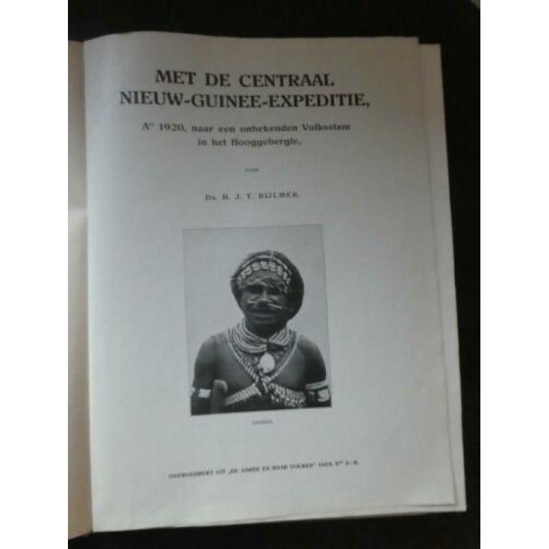Met de centraal Nieuw-Guinee-Expeditie (1923) A° 1920,