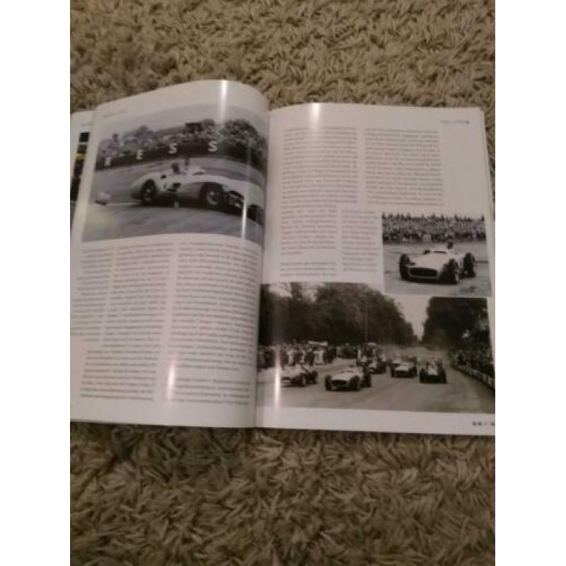 Boek geschiedenis van Mercedes-Benz zilverpijlen