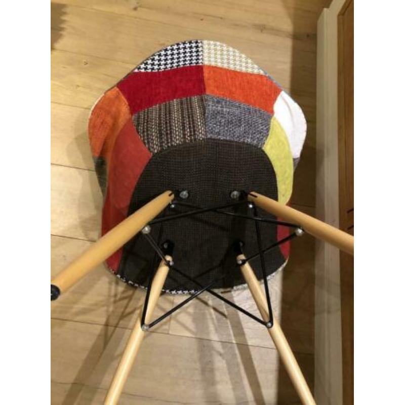 Prachtige ‘patchwork’ stoel