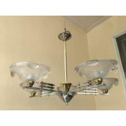 Lamp Hanglamp Plafondlamp Art Deco Frans