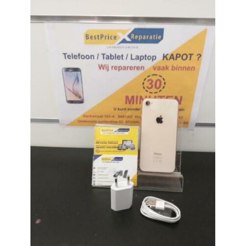iphone 8 64GB gold in super nette staat Marge €325