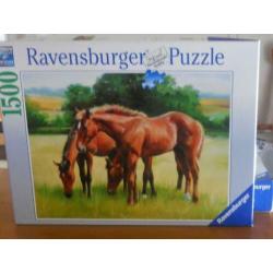 Ravensburger puzzel ''2 Puppy,s'' 2x 1000 stukjes
