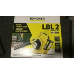 Kärcher LBL 2 batterij set bladblazer (nieuw - twv €147)