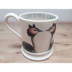 Emma Bridgewater Birds Crested Grebe half pint mug