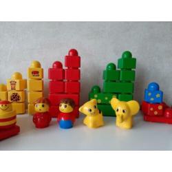 Lego duplo primo grote set blokken dieren grondplaten