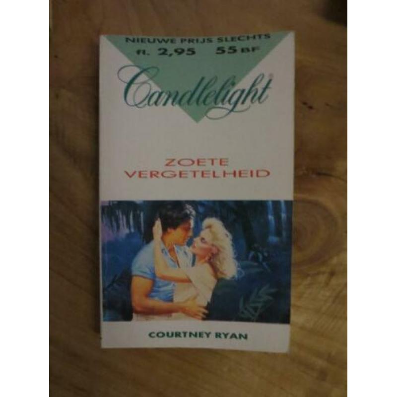 Candlelight boekjes romans 5 stuks