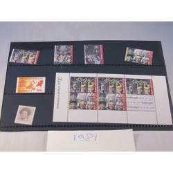 Postzegels Nederland 1981