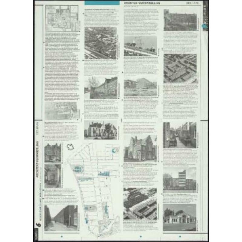 Map - 8 Architectuur wandelingen Den Haag, Berlage stichting